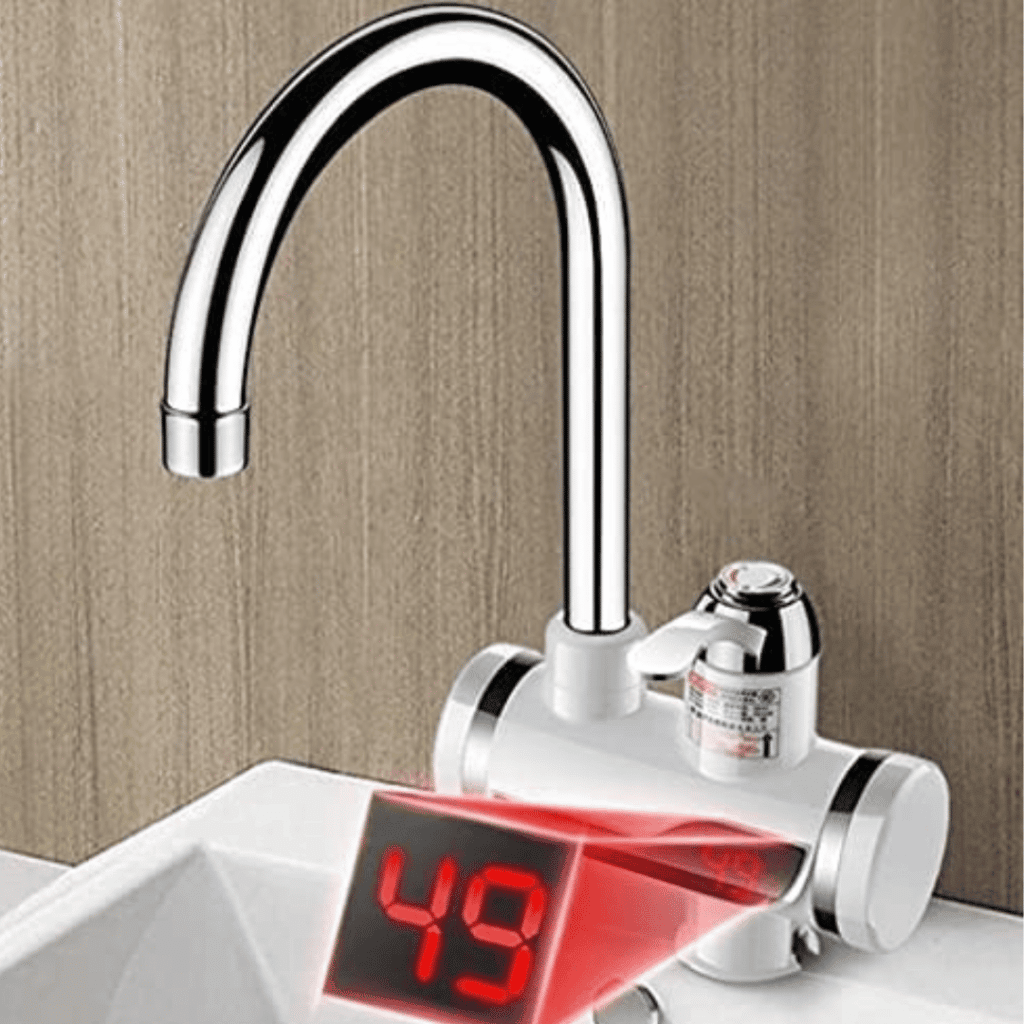 Rubinetto elettrico casa bagno