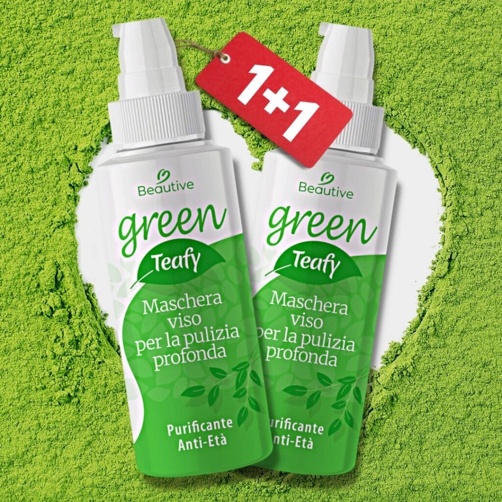 maschere viso purificante the verde