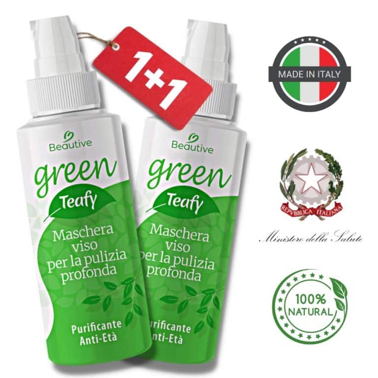 maschera purificante tè verde