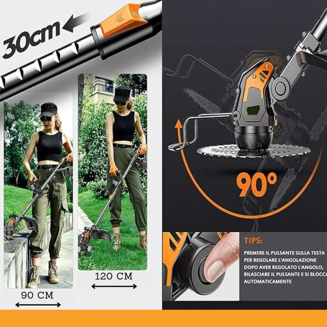 Decespugliatore alimentato a batteria