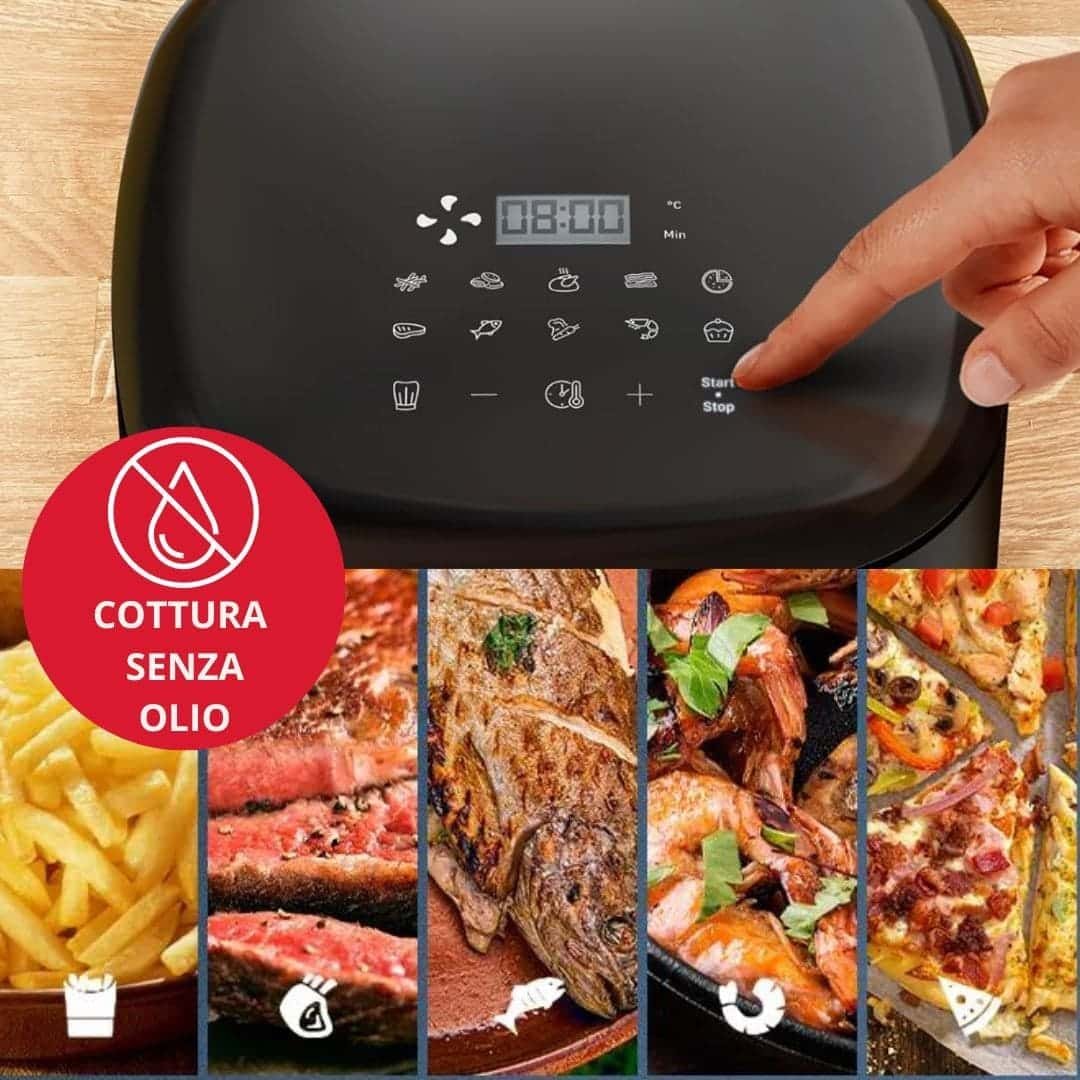 Friggitrice ad aria digitale