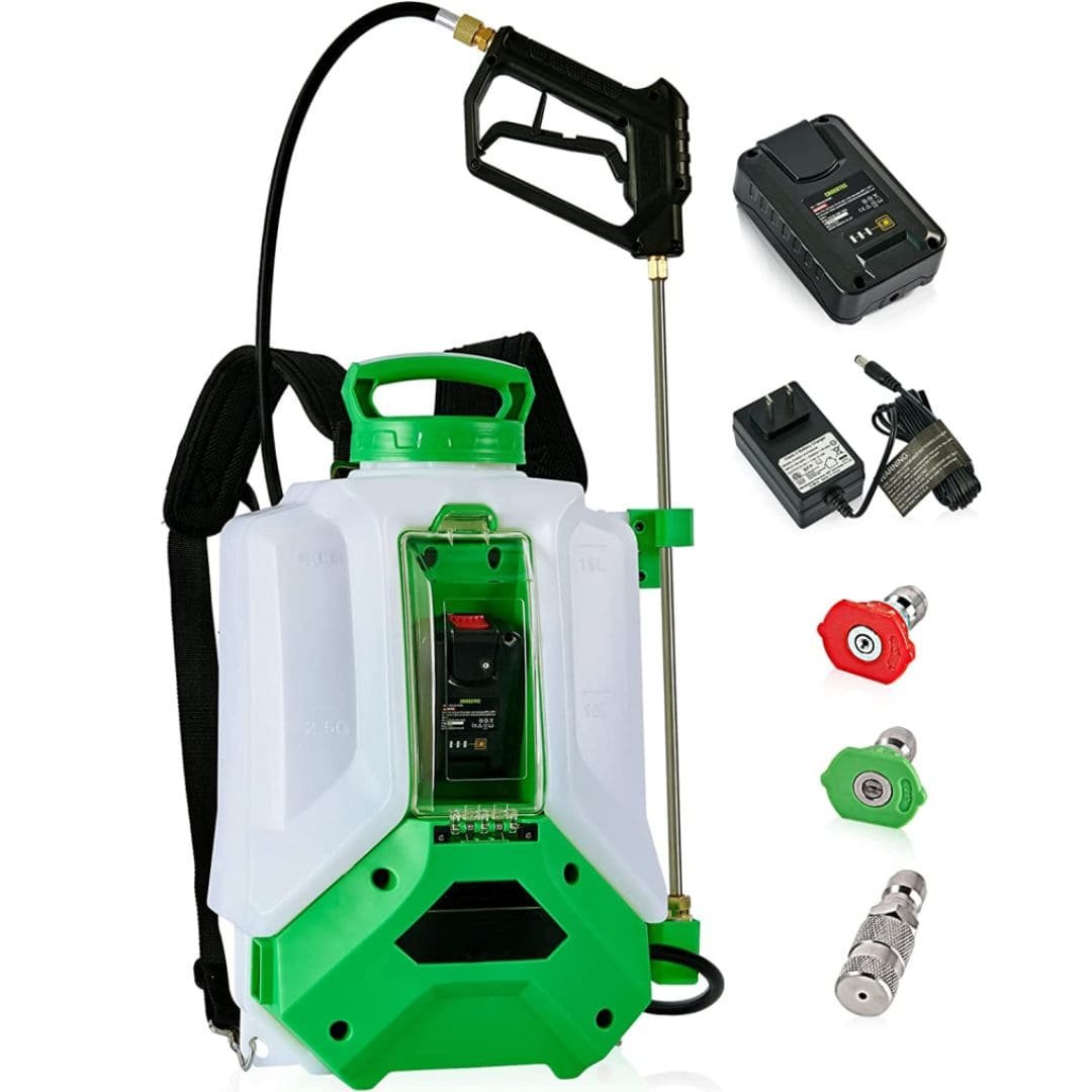 Nebulizzatore a spalla per trattamenti antiparassitari