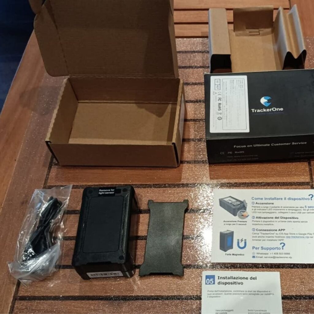 mini gps tracker con geo-fence