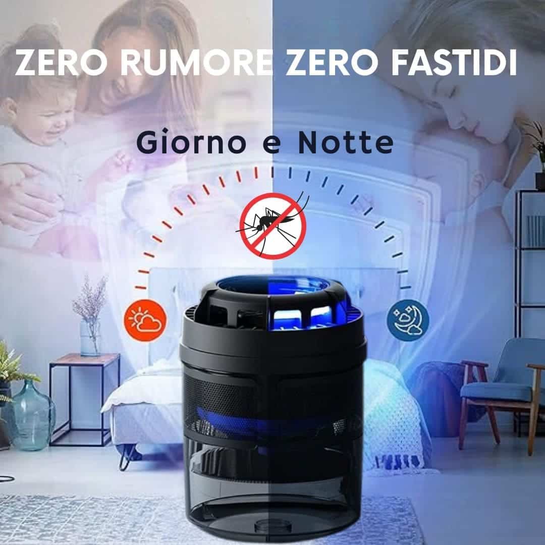 zanzariera elettrica silenziosa