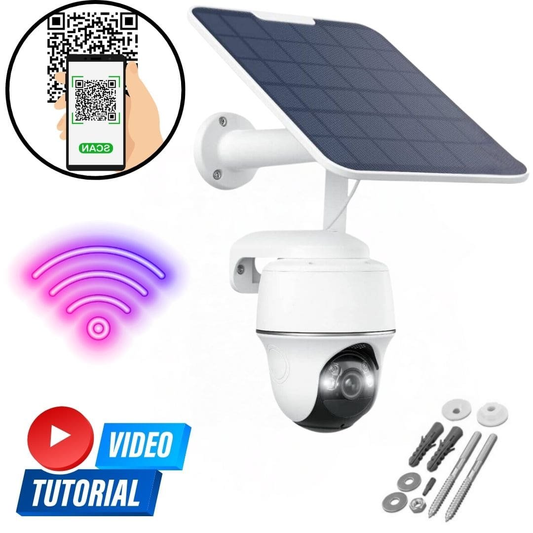 telecamera solare con rilevamento movimento