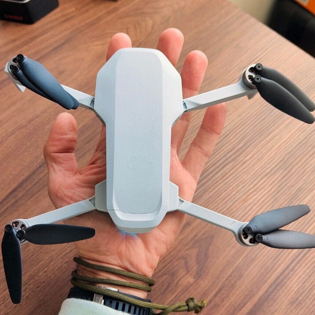 drone pieghevole portatile